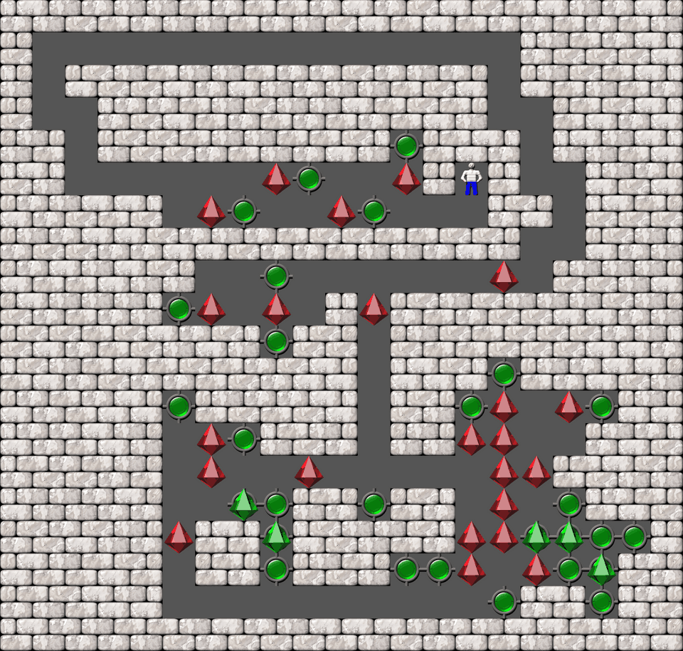 Sokoban More Bugs collections level 458